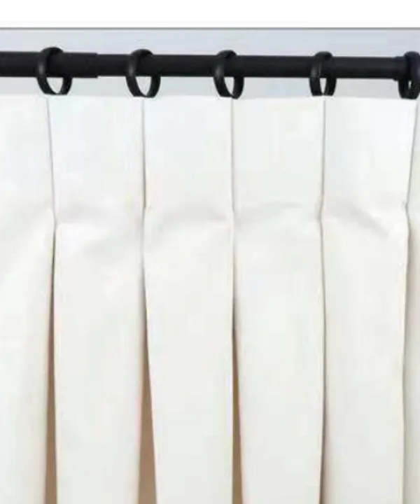 Inverted Pleat curtain heading style